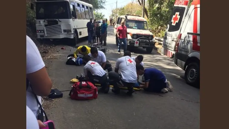 Accidente en Victoria