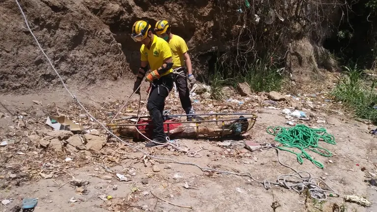 Recuperación de Cadáver en Tomayate