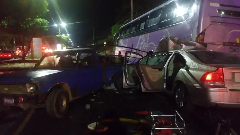 Accidente en Ilopango