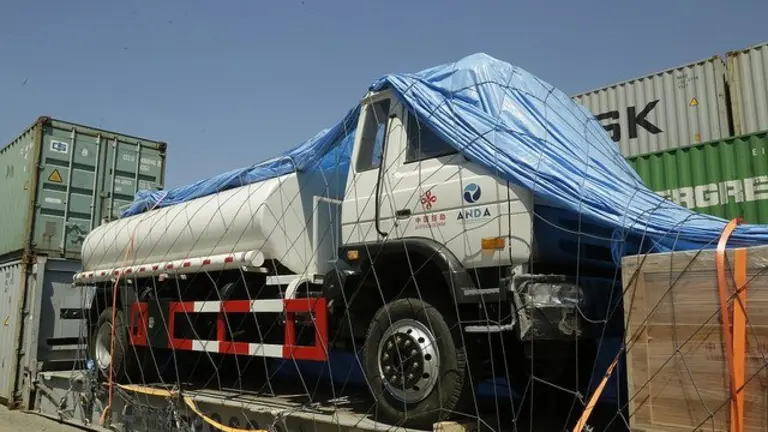 Llega donativo China