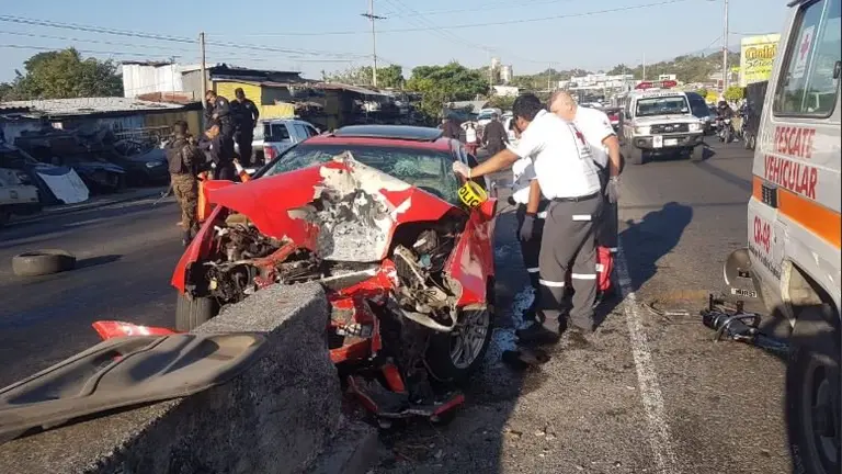 Accidente en San Martín