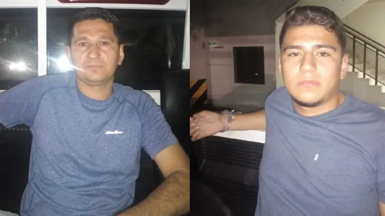 Jeremías Romero, de 39 años de edad, y Willian Javier Romero, de 19