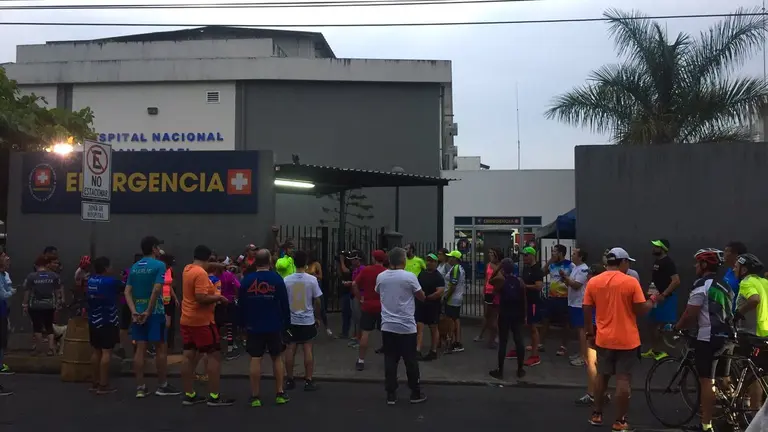 Corredores en el San Rafael