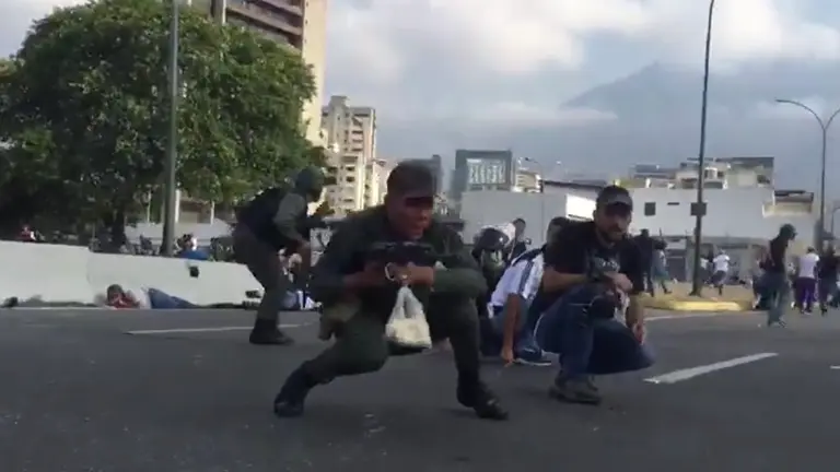 Entrentamientos en Venezuela