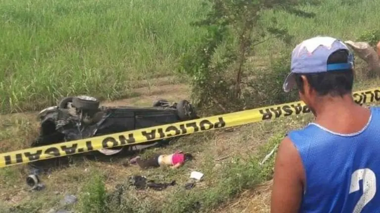 Accidente en Talpa