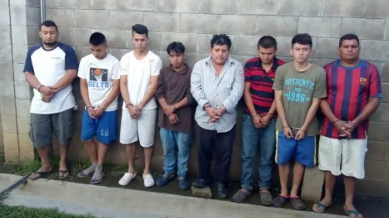 Detenidos en Guazapa
