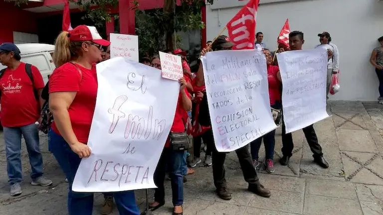 fmln reclamos