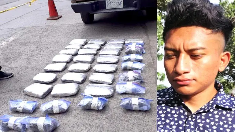 Detenido con droga