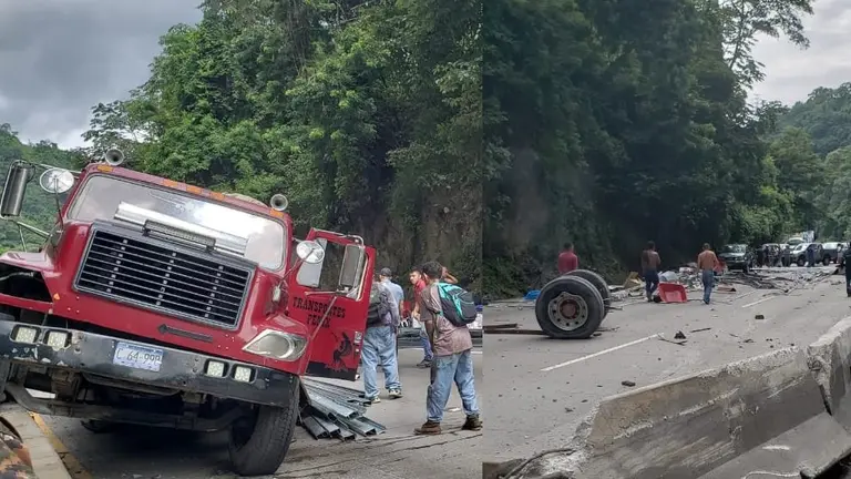 Accidente Los Chorros cerrado 1