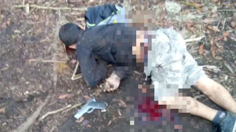 Pandilleros eliminados en Santa Ana