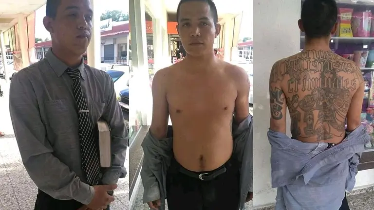 Pandillero pastor capturado