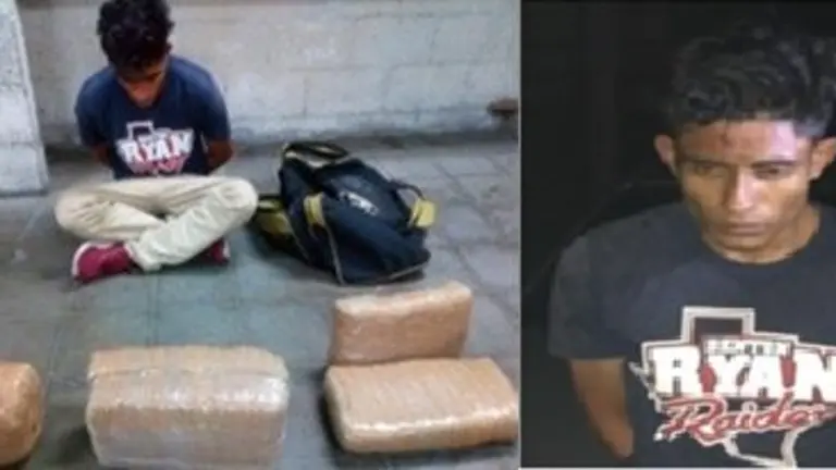 Capturado con droga