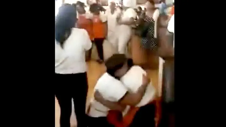 Arte empleadas del Mister Donut