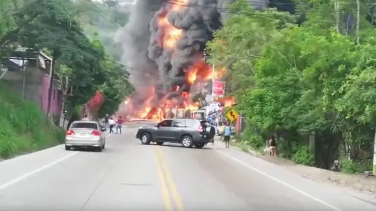 Explosión en Honduras