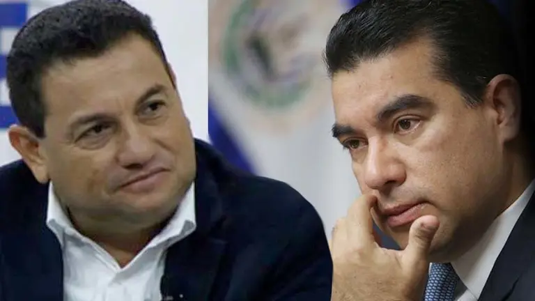 Rolando Castro y Raúl Melara