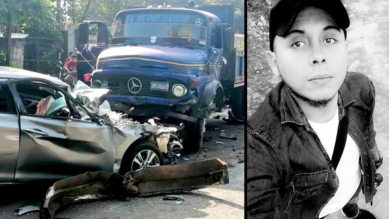Estudiante de comunicacines Joaquín Stanley Portillo Méndez muere en accidente 3