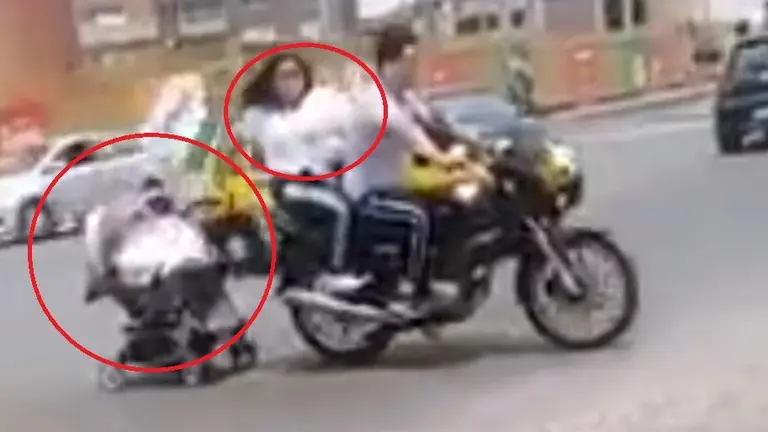 Irresponsables en moto