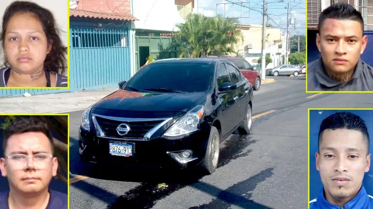 Extorsionistas detenidos en el Constitución 5