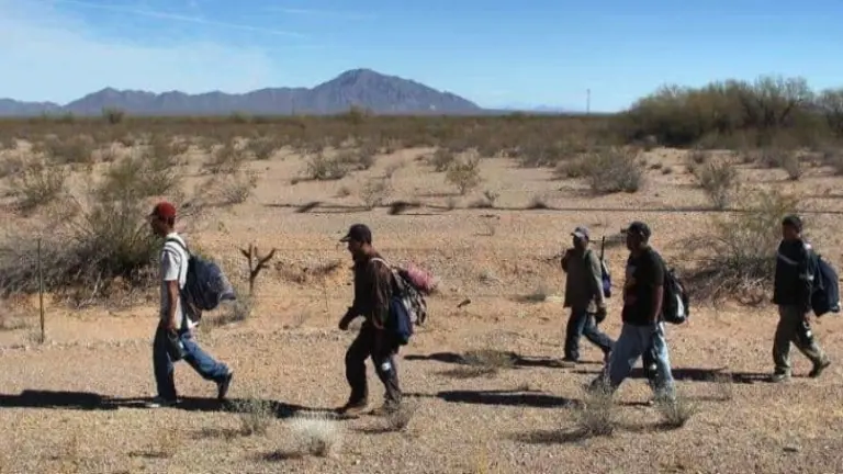 Migrantes abandonados