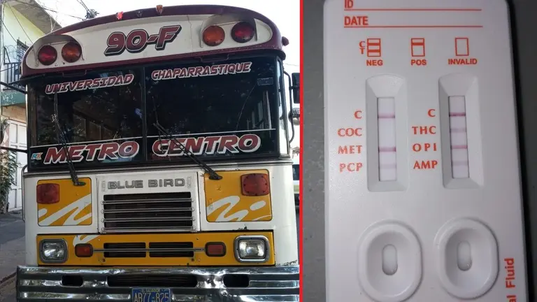 Busero drogado