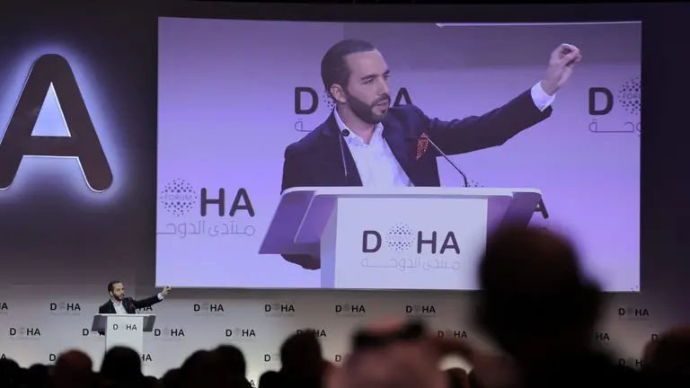 Bukele en Doha