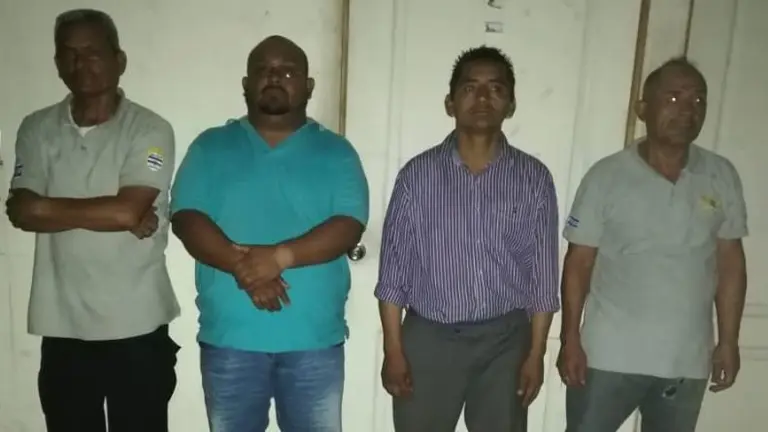 Vigilantes detenidos