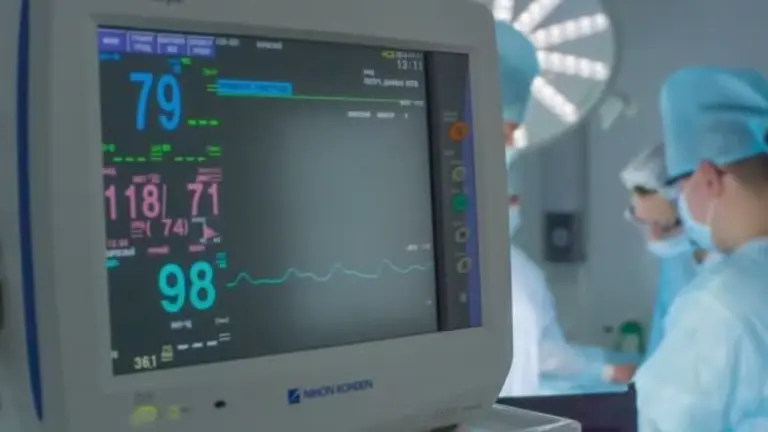 monitor de hospital