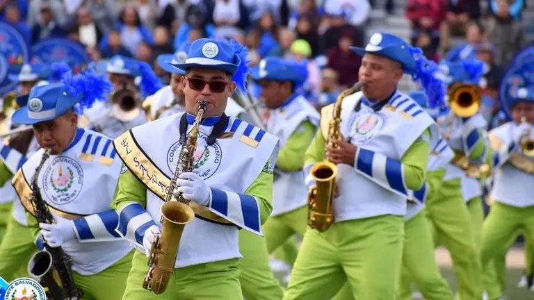 Banda durante presentación