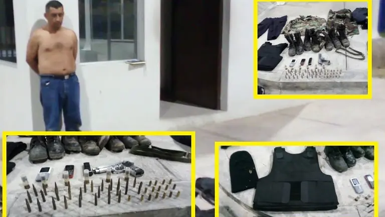 Capturado con unforme policial 1