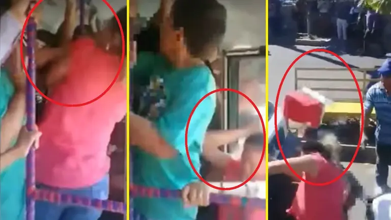 Pelea de mujeres en Zacatecoluca