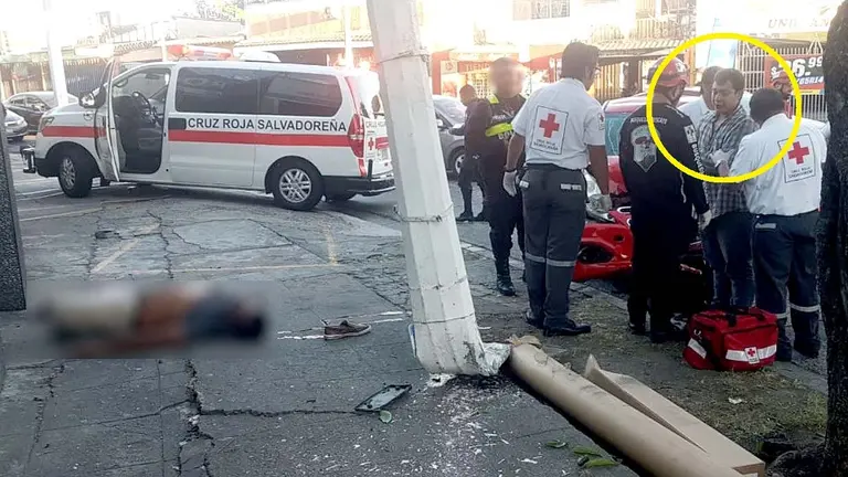 Conductor ebrio mata a peatón frente a redondel Torogoz 3