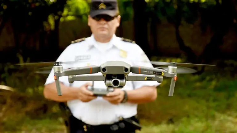 Utilizan drones para vigilar las frontes de los coyotes