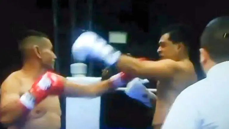 Alcaldes en Guartemala se van a los golpes 2