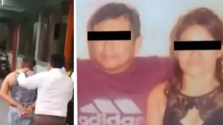 Pareja capturada en Perú