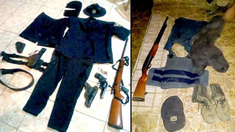 Capturan en Tacuba a tres hombres con armamento 5