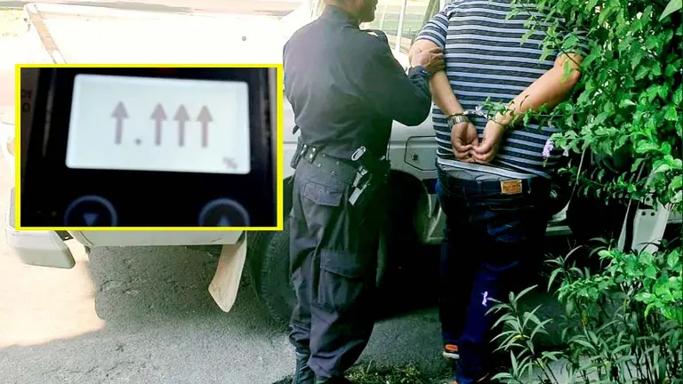 Detienen a conductor con 500 en oriente 5