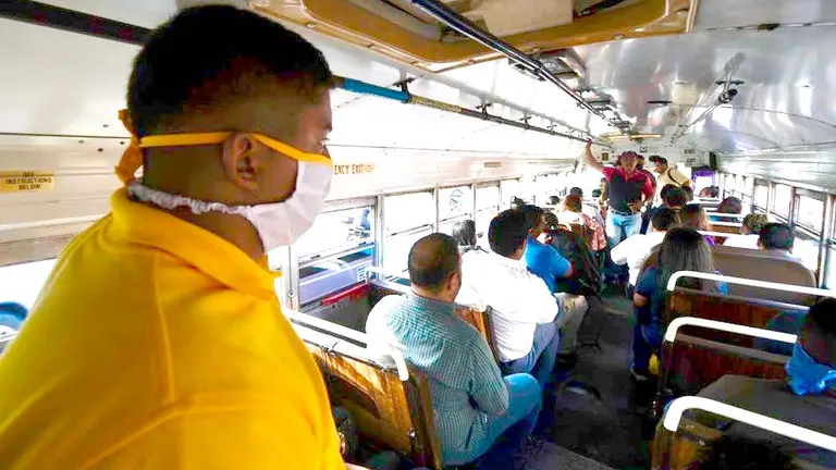 Gestores del VMT en unidades del transporte por emergencia coronavirus