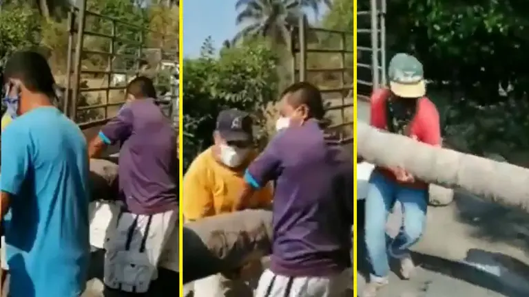 Habitantes de la Barra de Santiago 1