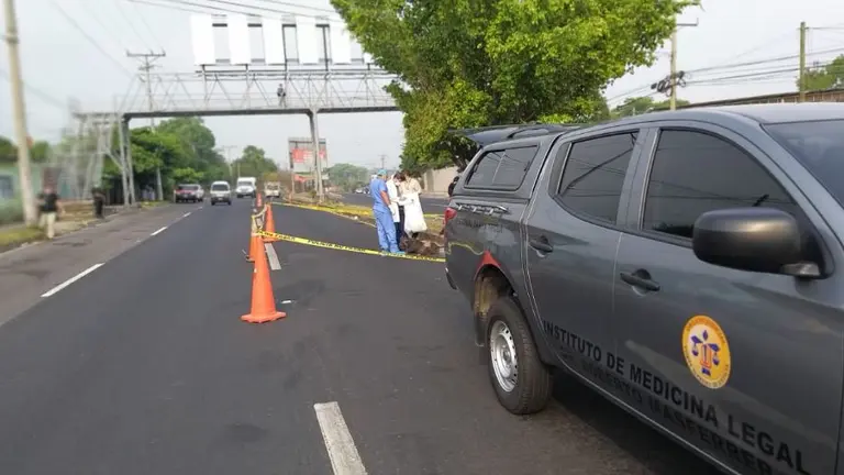 Arrollado en Quezaltepeque