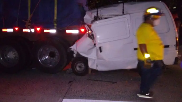 Accidente en la Monseñor Romero