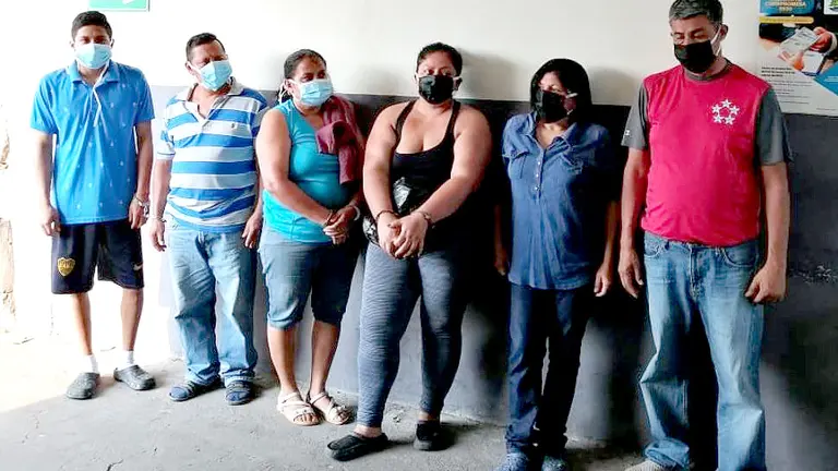 Capturados por limitar circulación a enfermeras del hospital Saldaña 2