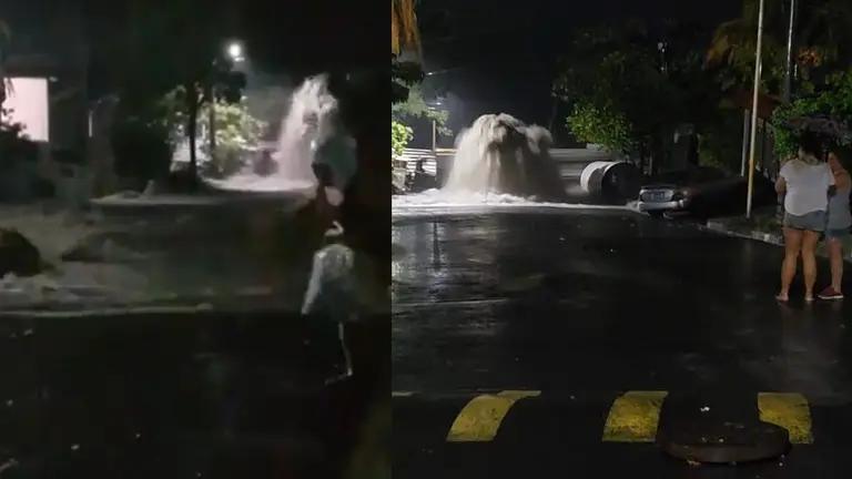 Lluvias en la Santa Lucía