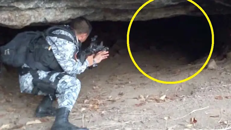 PNC busca a pandilleros hasta en cuevas de San Juan Opico 7