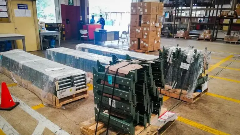 Maquinaria para canastas