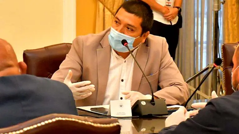 Alcalde de Soyapango Juan Pablo Álvarez
