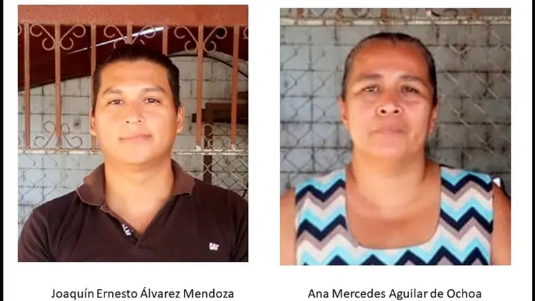 Exalcaldesa de San Sebastián Salitrillo y extesorero Foto tomada de la Fiscalía 2