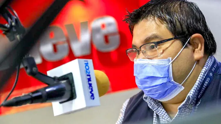 Salubrista epidemiólogo del Ministerio de Salud Rolando Masis Foto tomada de la Secretaría de Prensa de la Presidencia