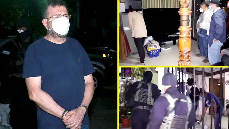 Allanamiento a la casa de Munguía Payés Imágenes Fiscalía 6