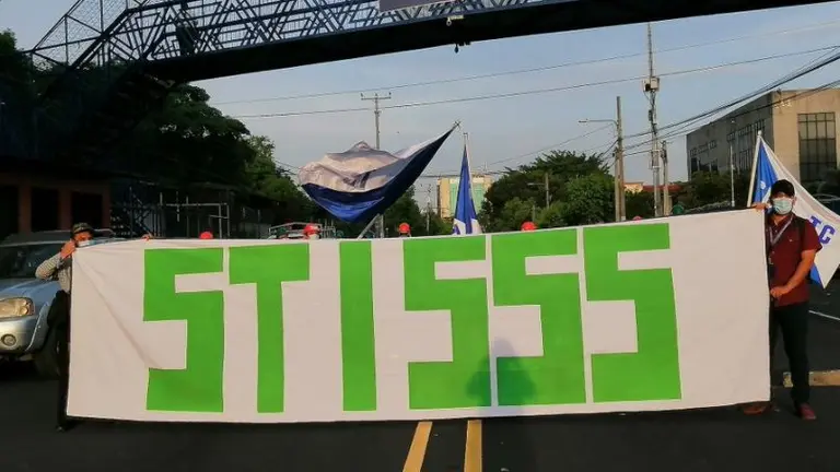Protesta del STISSS