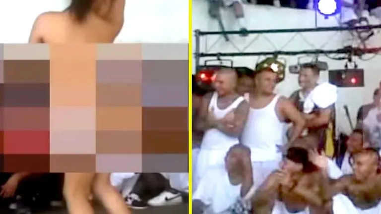 Video 5 fiesta en penal de Izalco